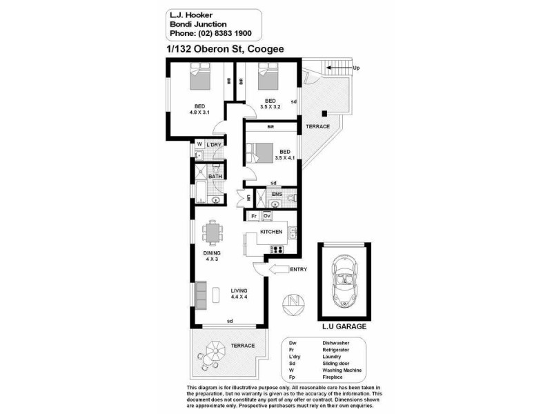 1/132 Oberon Street, Coogee NSW 2034