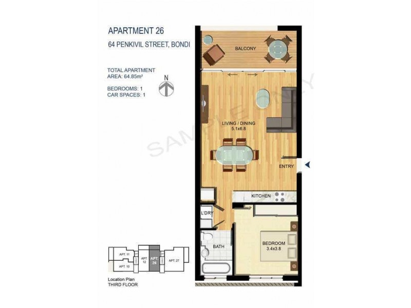 26/64 Penkivil Street, Bondi NSW 2026