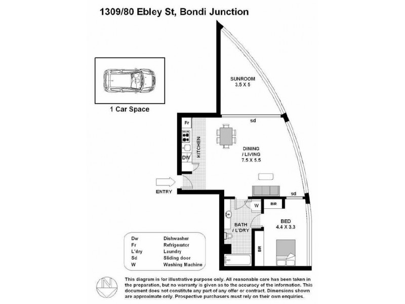 1309/80 Ebley Street, Bondi Junction NSW 2022