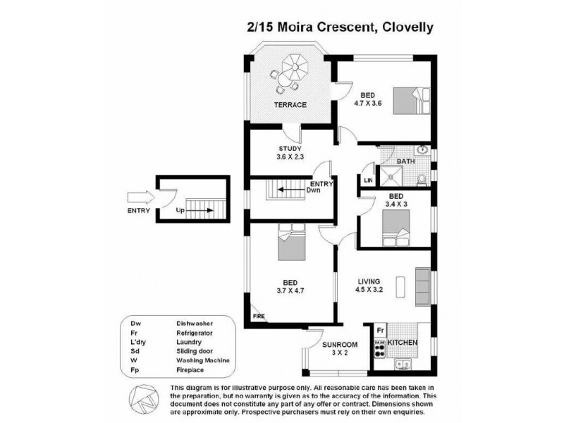 1 & 2/15 Moira Crescent, Randwick NSW 2031