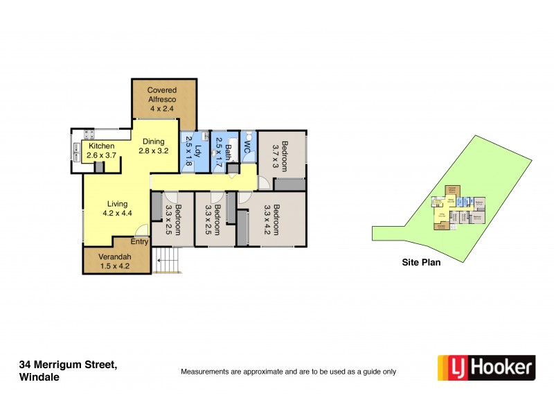 34 Merrigum Street, Windale NSW 2306 Floorplan