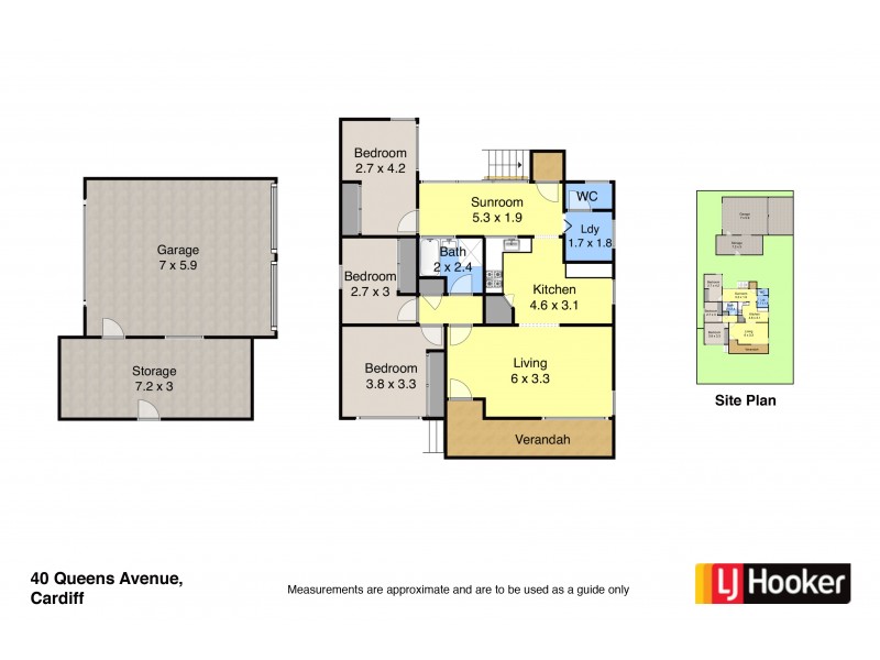 40 Queens Avenue, Cardiff NSW 2285 Floorplan
