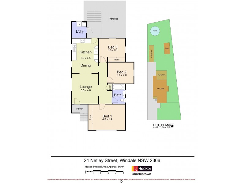 24 Netley Street, Windale NSW 2306 Floorplan