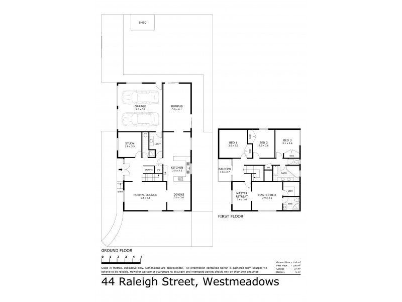 44 Raleigh Street, Westmeadows VIC 3049 Floorplan