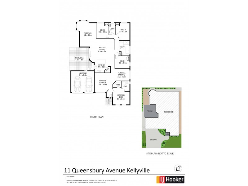 11 Queensbury Avenue, Kellyville NSW 2155 Floorplan