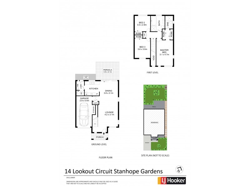 14 Lookout Circuit, Stanhope Gardens NSW 2768 Floorplan