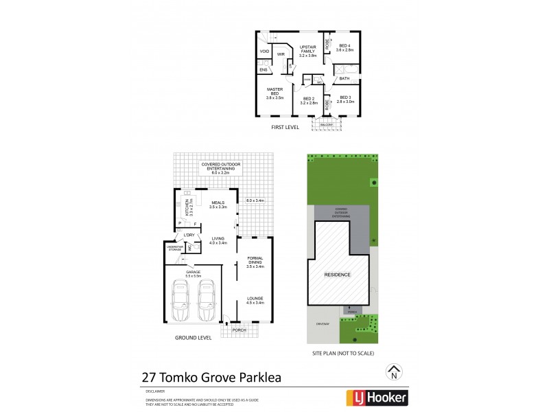 27 Tomko Grove, Parklea NSW 2768 Floorplan