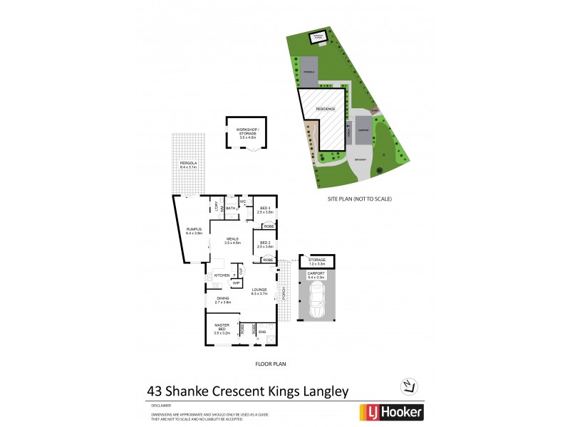 43 Shanke Crescent, Kings Langley NSW 2147 Floorplan