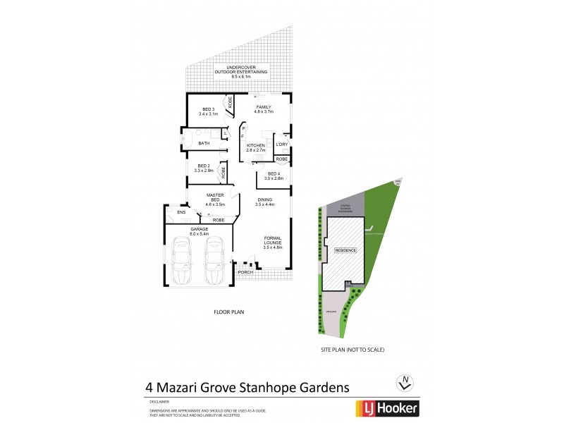 4 Mazari Grove, Stanhope Gardens NSW 2768 Floorplan