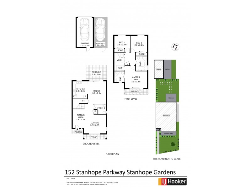 152 Stanhope Parkway, Stanhope Gardens NSW 2768 Floorplan