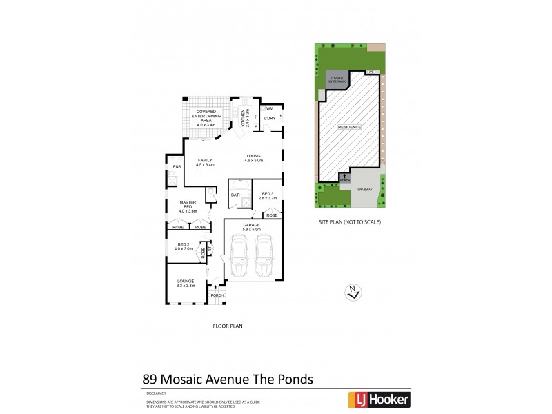 89 Mosaic Avenue, The Ponds NSW 2769 Floorplan