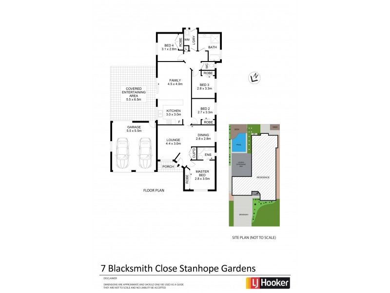 7 Blacksmith Close, Stanhope Gardens NSW 2768 Floorplan