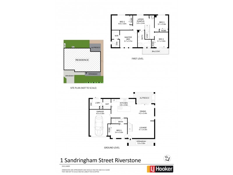 1 Sandringham Street, Riverstone NSW 2765 Floorplan