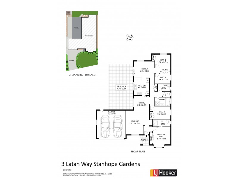 3 Latan Way, Stanhope Gardens NSW 2768 Floorplan