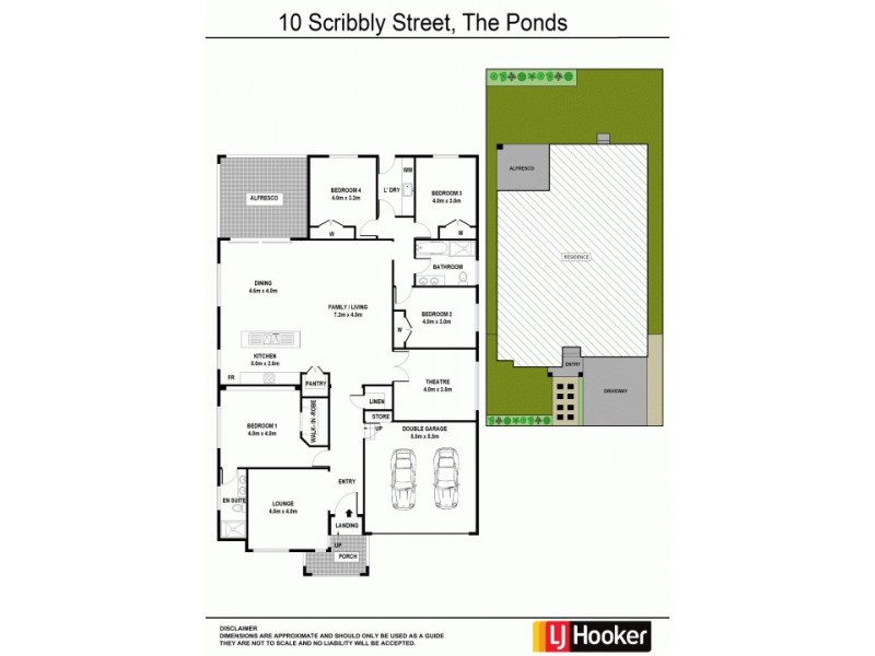 10 Scribbly Street, The Ponds NSW 2769 Floorplan