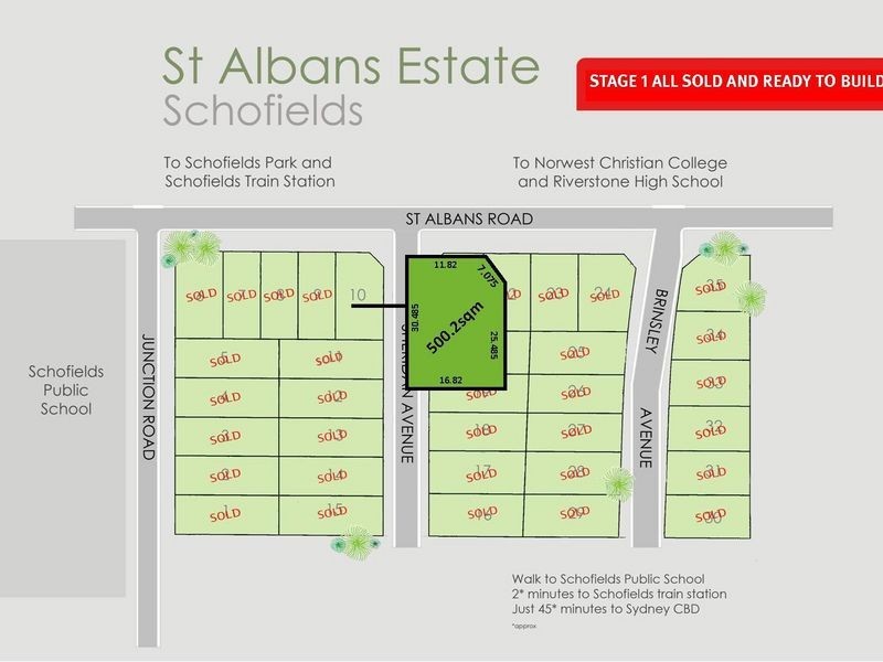 Lot 10 96 St Albans Road, Schofields NSW 2762