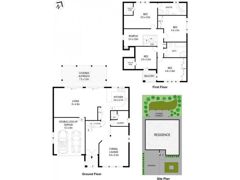 4 Lavender Avenue, Kellyville NSW 2155 Floorplan