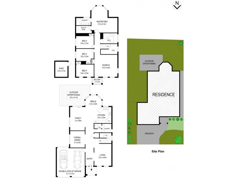 8 Nora Court, Rouse Hill NSW 2155 Floorplan