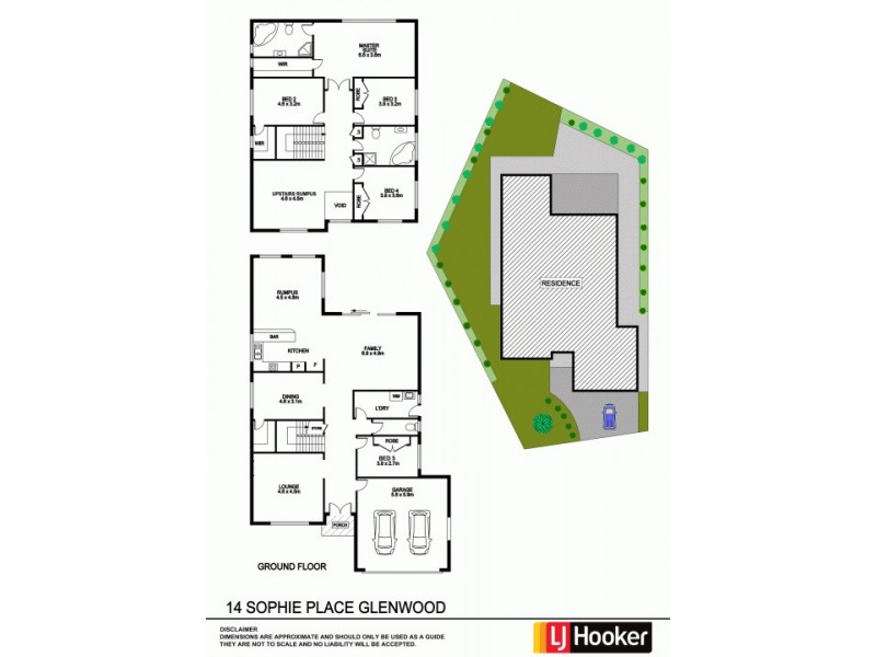 14 Sophie Place, Glenwood NSW 2768 Floorplan