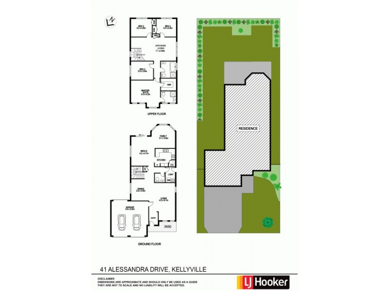 41 Alessandra Drive, Kellyville NSW 2155 Floorplan