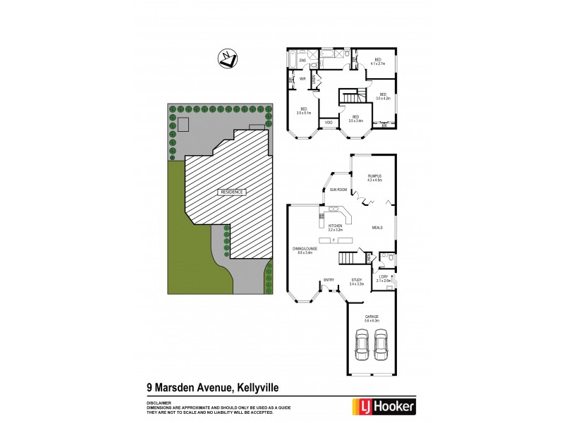 9 Marsden Avenue, Kellyville NSW 2155 Floorplan