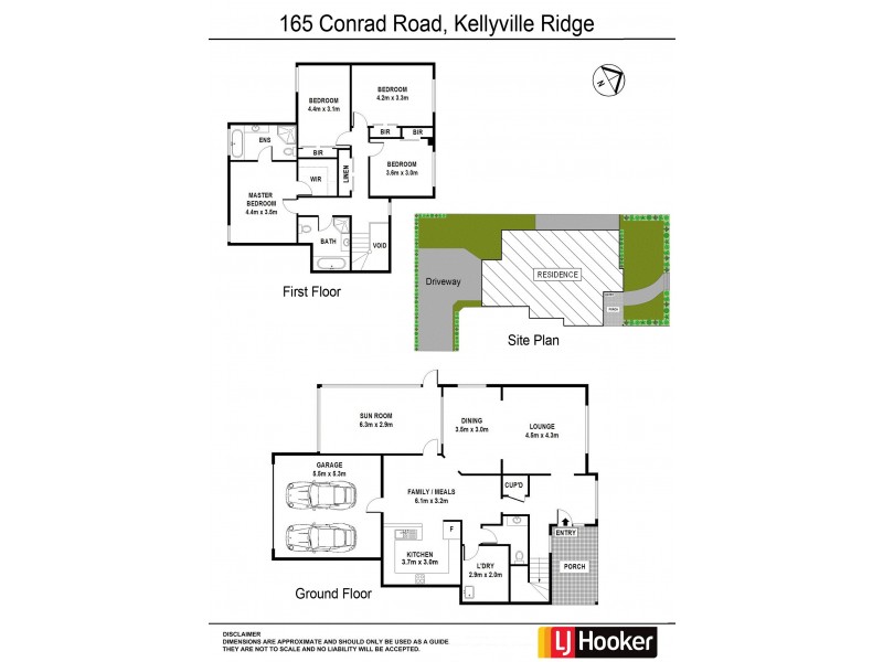 165 Conrad Road, Kellyville Ridge NSW 2155 Floorplan
