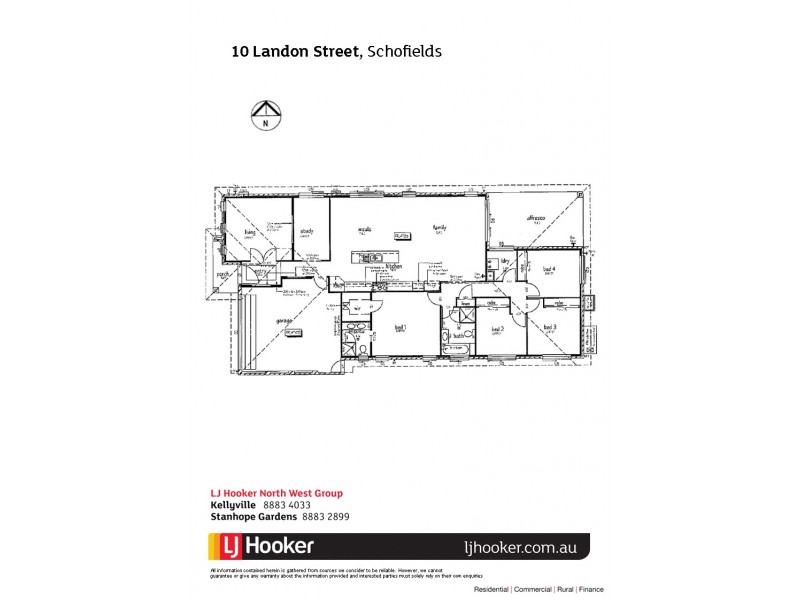 10 Landon Street, Schofields NSW 2762 Floorplan