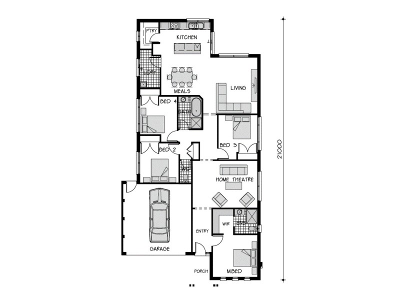 10 Mosaic Avenue, The Ponds NSW 2769 Floorplan