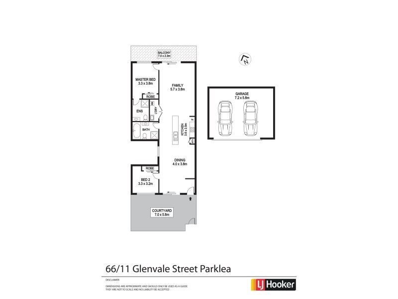 66/11 Glenvale Avenue, Parklea NSW 2768 Floorplan
