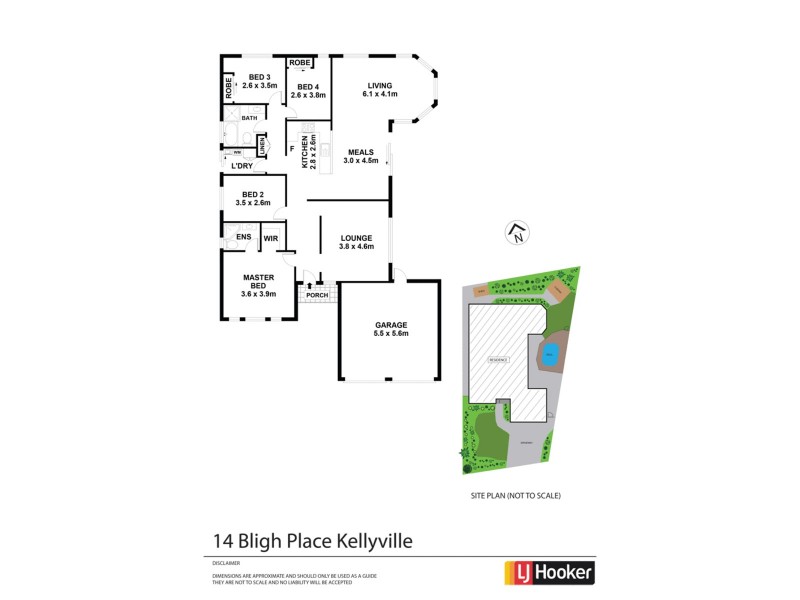 14 Bligh Place, Kellyville NSW 2155 Floorplan