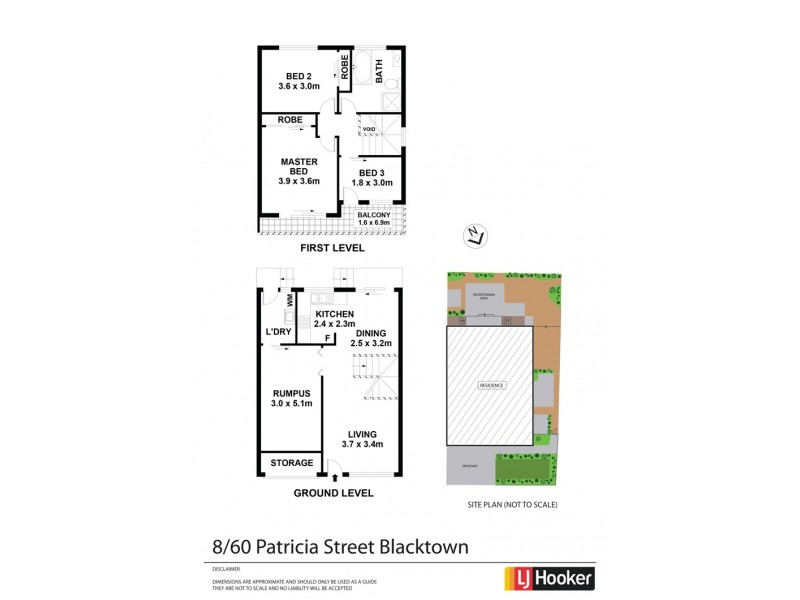 8/60 Patricia Street, Blacktown NSW 2148 Floorplan