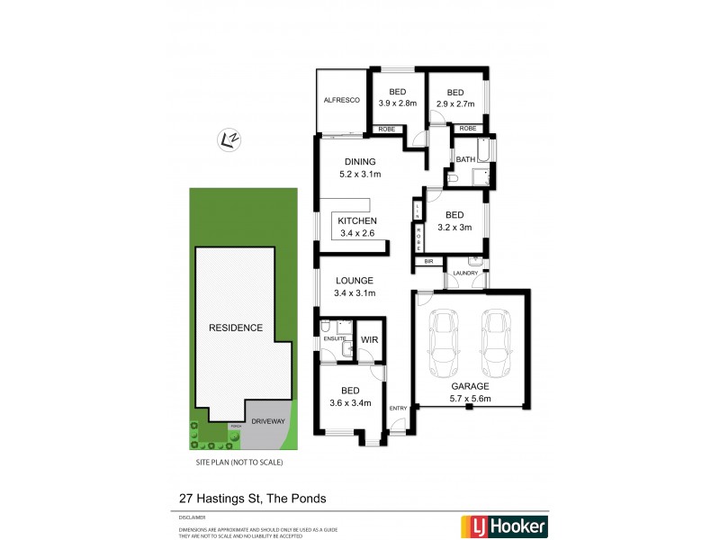 27 Hastings Street, The Ponds NSW 2769 Floorplan
