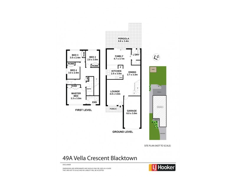 49a Vella Crescent, Blacktown NSW 2148 Floorplan