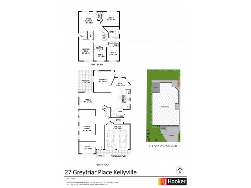 27 Greyfriar Place, Kellyville NSW 2155 Floorplan