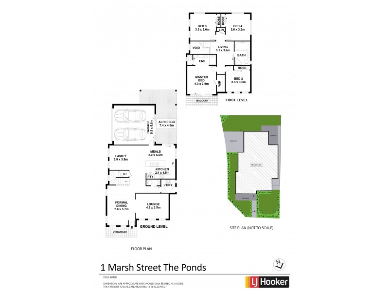 1 Marsh Street, The Ponds NSW 2769 Floorplan