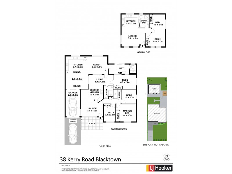 38 Kerry Road, Blacktown NSW 2148 Floorplan