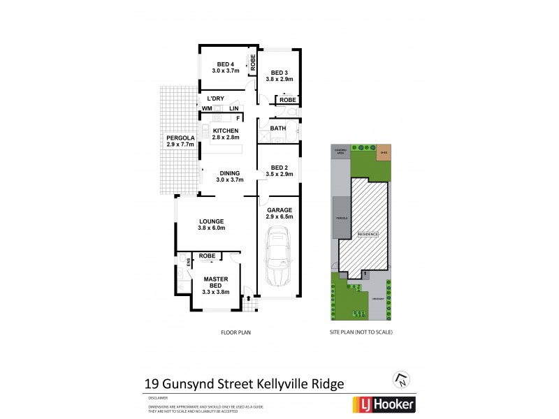 19 Gunsynd Street, Kellyville Ridge NSW 2155 Floorplan