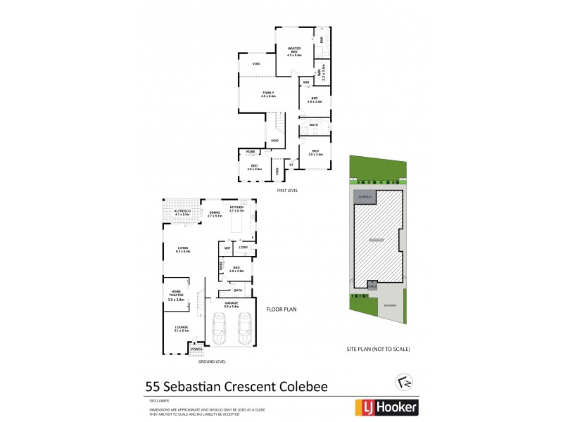 55 Sebastian Crescent, Colebee NSW 2761 Floorplan