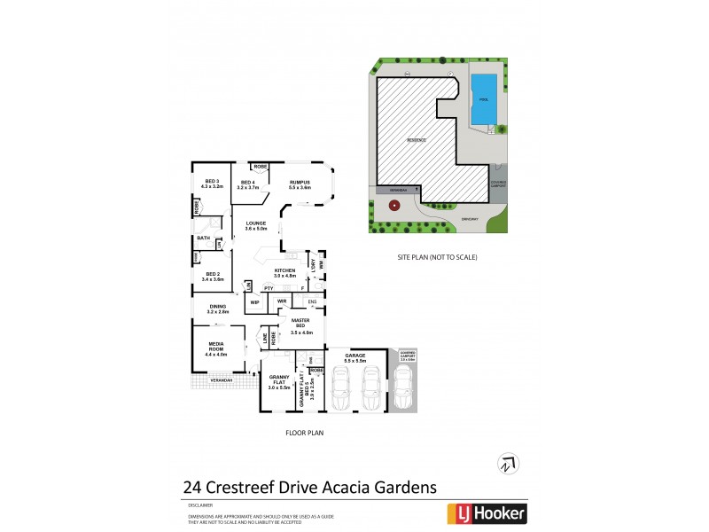 24 Crestreef Drive, Acacia Gardens NSW 2763 Floorplan
