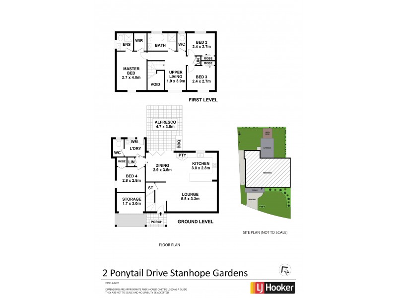 2 Ponytail Drive, Stanhope Gardens NSW 2768 Floorplan