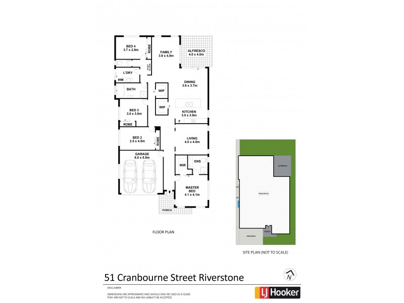 51 Cranbourne Street, Riverstone NSW 2765 Floorplan