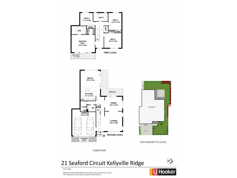 21 Seaford Circuit, Kellyville Ridge NSW 2155 Floorplan