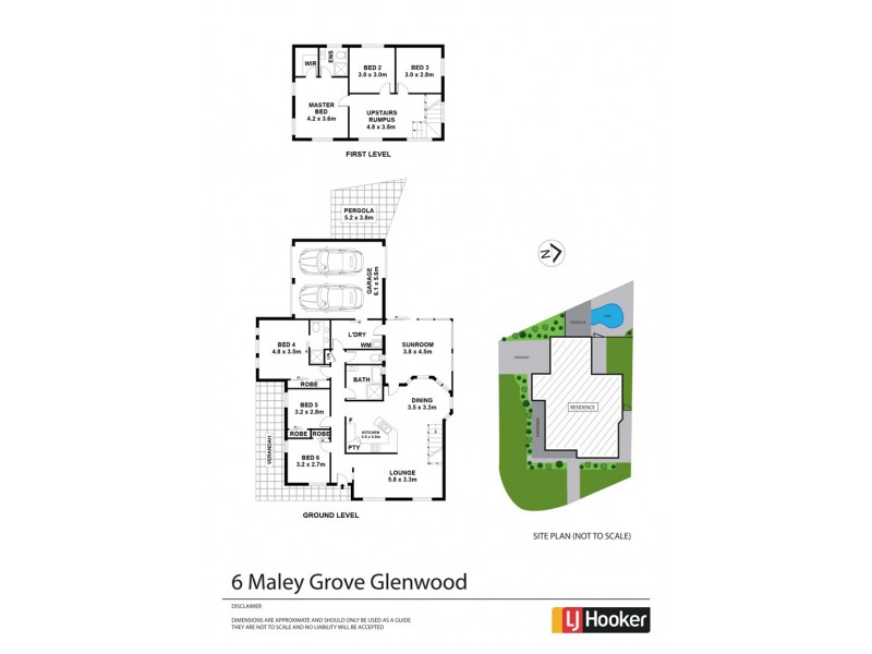 6 Maley Grove, Glenwood NSW 2768 Floorplan