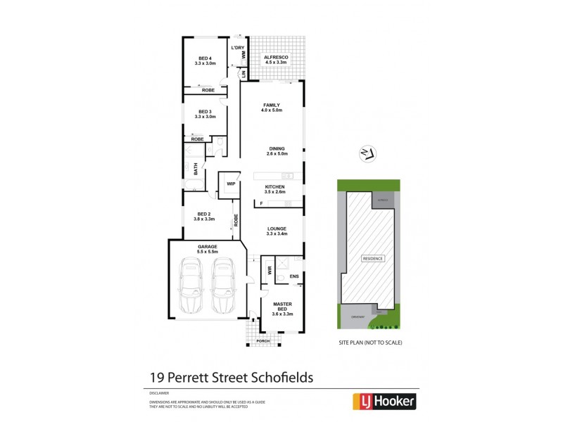 19 Perrett Street, Schofields NSW 2762 Floorplan