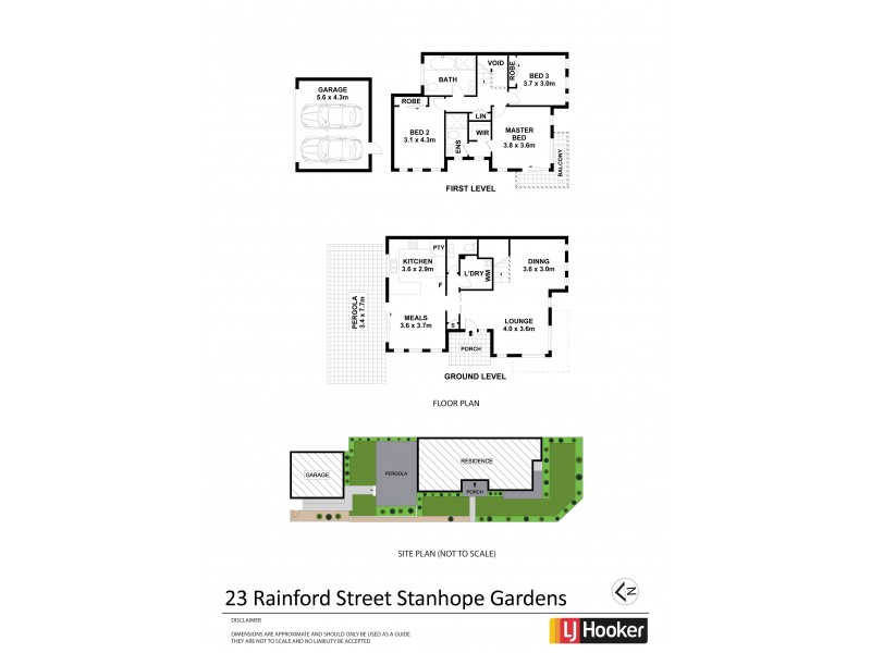 23 Rainford Street, Stanhope Gardens NSW 2768 Floorplan