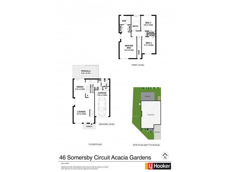 46 Somersby Circuit, Acacia Gardens NSW 2763 Floorplan