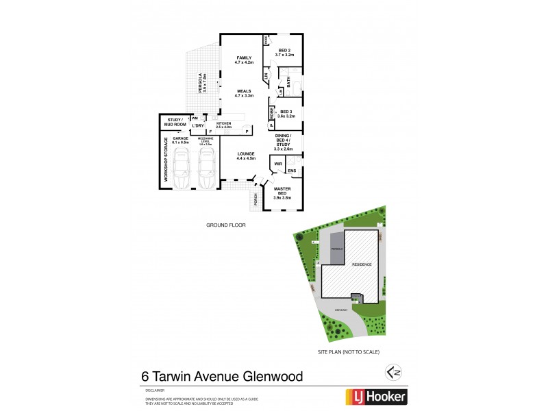 6 Tarwin Avenue, Glenwood NSW 2768 Floorplan