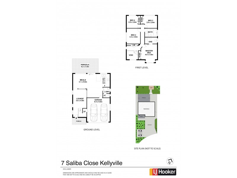 7 Saliba Close, Kellyville NSW 2155 Floorplan
