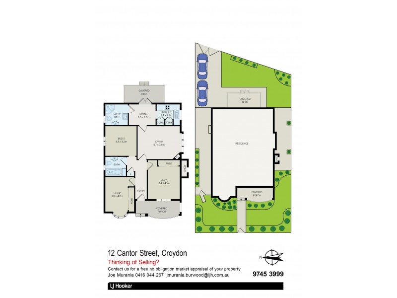 12 Cantor Street, Croydon NSW 2132 Floorplan