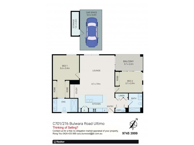 C/701/276 Bulwara Road, Ultimo NSW 2007